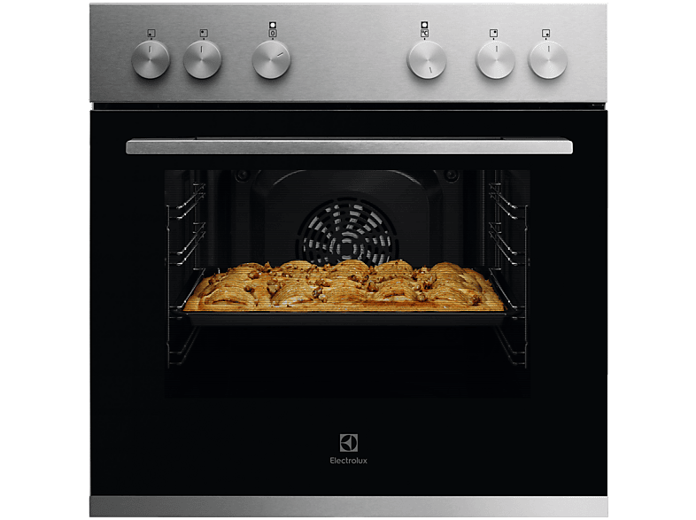 Electrolux KEHLH00BX Herd (65 l, Edelstahl mit Antifingerprint, 594 mm breit, A)