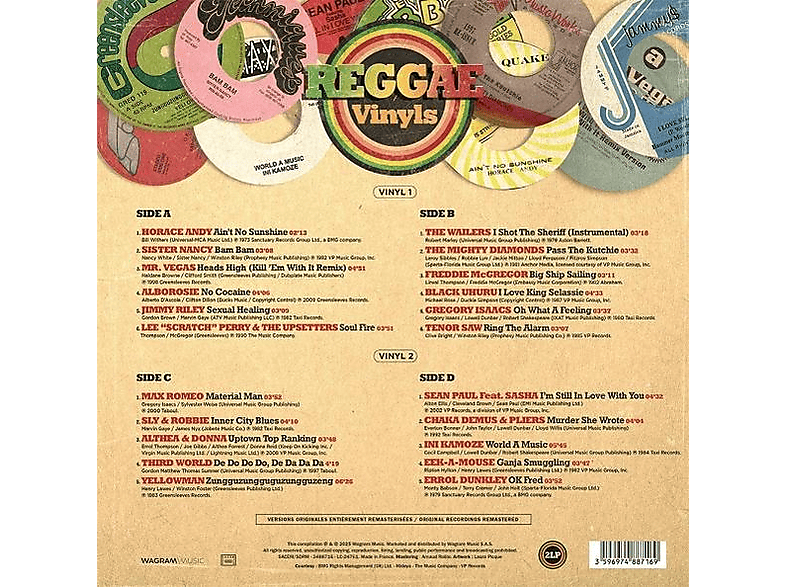 Thumbnail - VARIOUS - reggae vinyls (Vinyl)