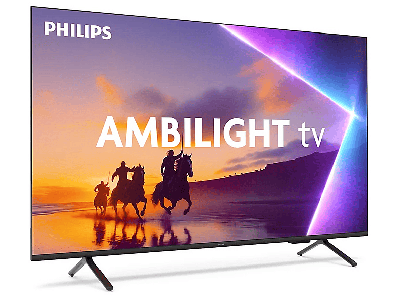 Telewizor PHILIPS 85PUS8510 85" QLED 4K Titan OS Ambilight x3 Dolby Atmos Dolby Vision HDMI 2.1 – zdjęcie 3