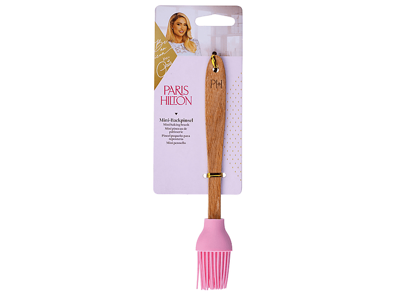 Paris Hilton Mini Backpinsel, Pink/Braun — Foto 2 von 2