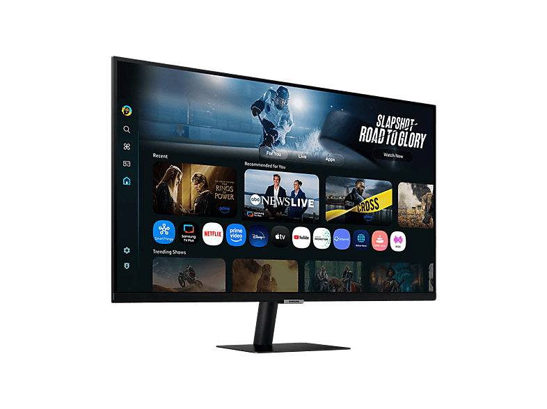 SAMSUNG M70F LS32FM700UUXEN 32 Zoll Smart Monitor, UHD 4K, 4 ms Reaktionszeit, 300 cd/m², 60 Hz, Schwarz — Foto 3 von 5