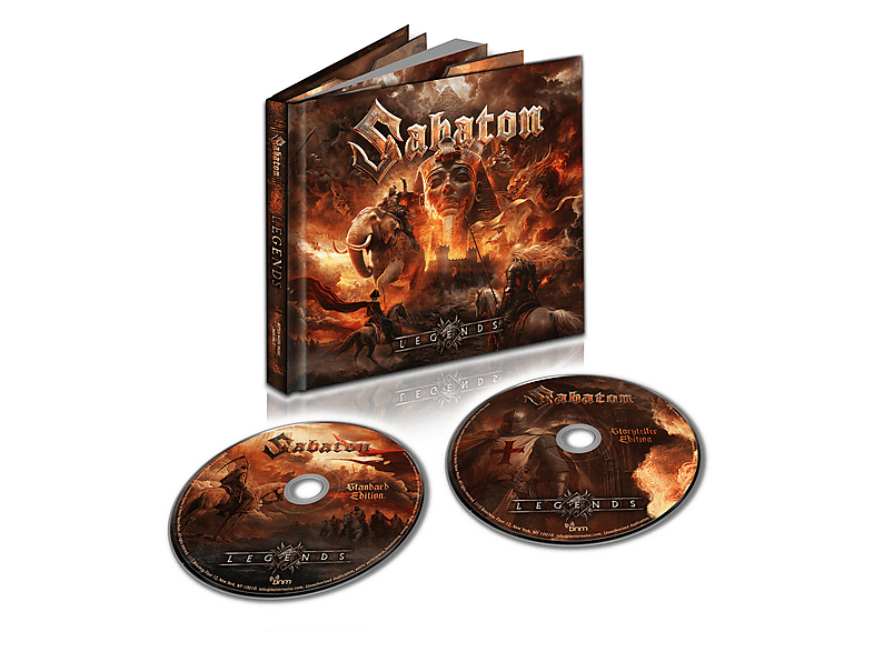 Better Noise Music Sabaton - Legends Cd