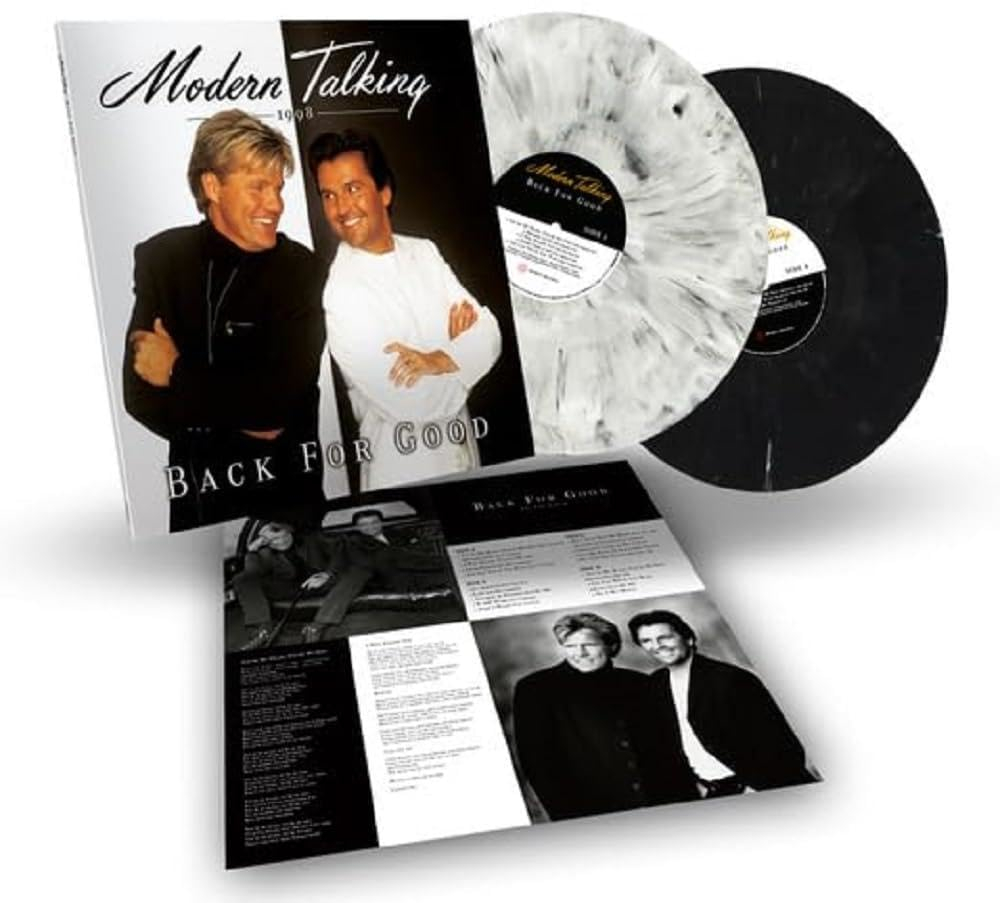 Modern Talking - Back For Good (White/Black Marbled & Black/White Vinyl) (Reissue) (Vinyl LP (nagylemez))