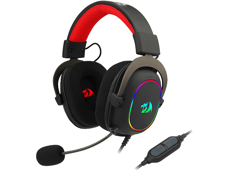 Redragon H510 Zeus-X RGB Nauszne Czarny