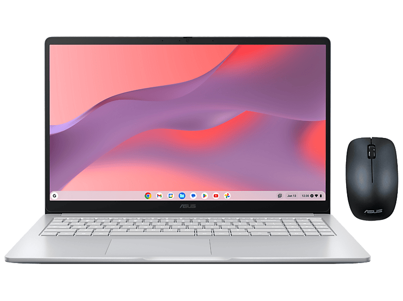 Portátil - ASUS Chromebook CX1505CKA-S70225, 15.6" Full-HD, Intel® Celeron® N4500, 8GB RAM, 128GB eMMC, UHD Graphics, Google Chrome OS