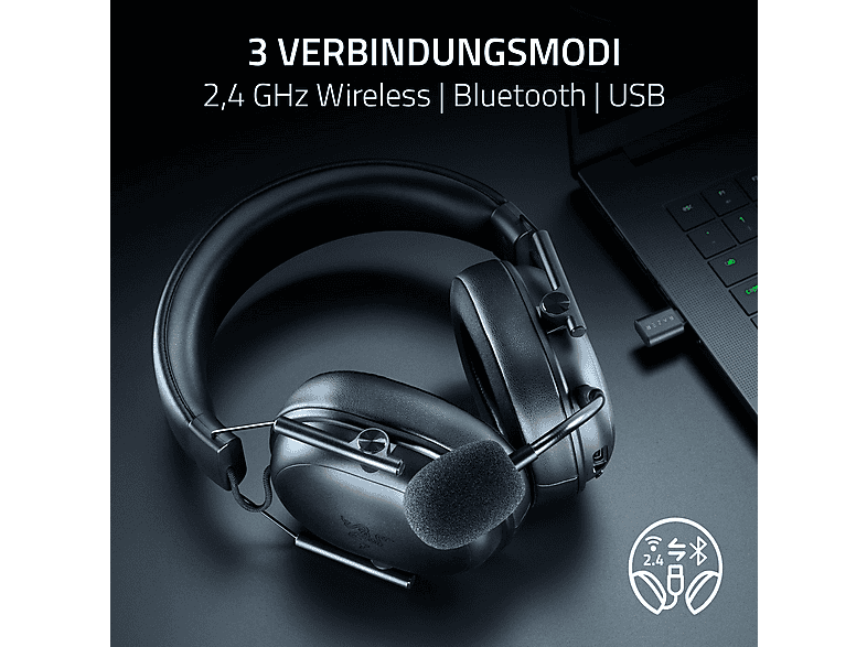 RAZER BlackShark V3 X HyperSpeed; Gaming Headset — Foto 4 von 5