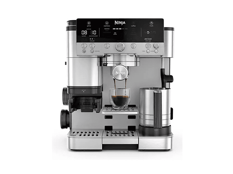 Macchina Caffé Automatica Ninja Luxe Café Premier 3-In-1, 1650 W, Argento