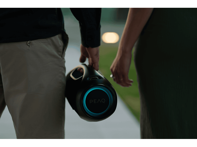 Thumbnail - PEAQ PPA 600 BT Bluetooth Lautsprecher, Schwarz, Wasserfest