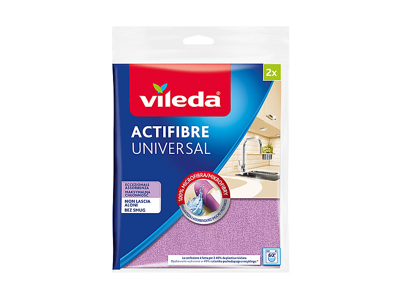 Panni DI Ricambio Vileda Panno Actifibre