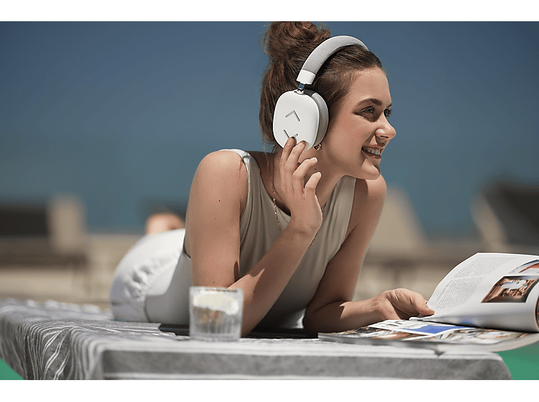 Thumbnail - ISY IBH-2300-WT, Over-ear Kopfhörer Bluetooth Weiß