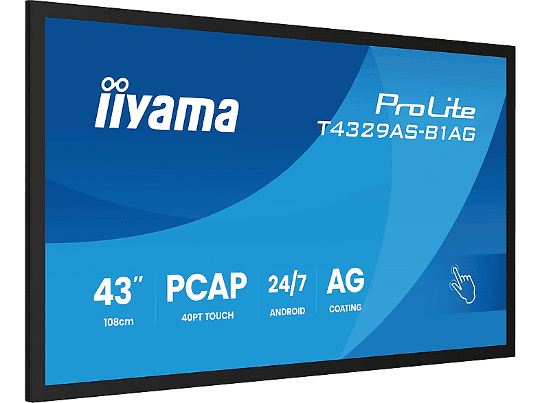 Thumbnail - IIYAMA ProLite TF3239AS-B1AG Business Touch Monitor, Schwarz