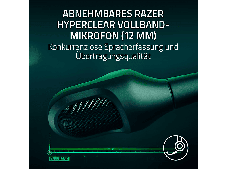 Thumbnail - RAZER BlackShark V3 Pro, Over-ear Gaming Headset Bluetooth Weiß