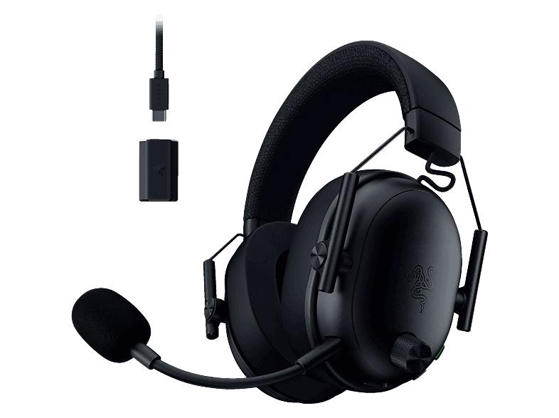 RAZER Blackshark V3, Over-ear Gaming Headset Bluetooth Schwarz