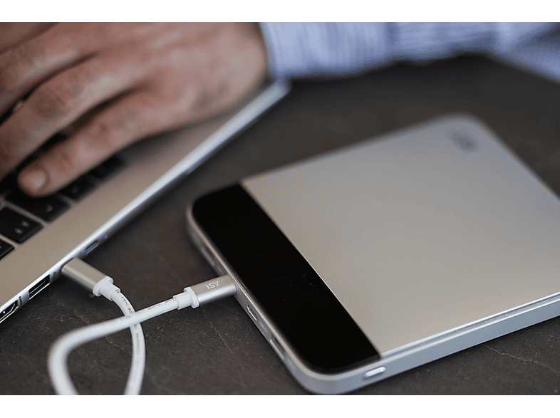 Thumbnail - ISY INP-1000 Laptop Powerbank 20000 mAh Grau