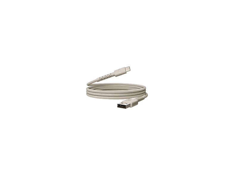 Fresh 'n Rebel Flexwave Silicone Braided Usb-a Naar Usb-c Usb-kabel 2 M Silky Sand afbeelding