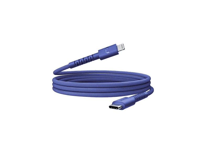 Fresh N Rebel Flexwave Silicone Braided Usb-c Naar Lightning Usb-kabel 2 M True Blue