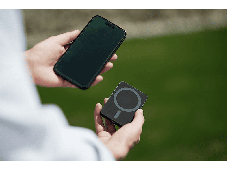 Thumbnail - ISY IMC-5100 MagISY (mit MagSafe Funktion), tragbare Powerbank 5000 mAh Schwarz