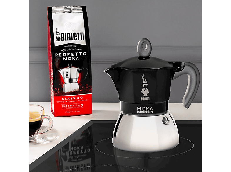 Caffettiera Moka 2 Tazze In Acciaio Inox, Caffè Espresso Per Piano Cottura, Pratica E Compatta Da Viaggio, 100ml