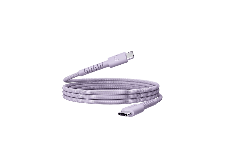 Fresh 'n Rebel Flexwave Silicone Braided 100w Usb-c Kabel 2 M Dreamy Lilac afbeelding