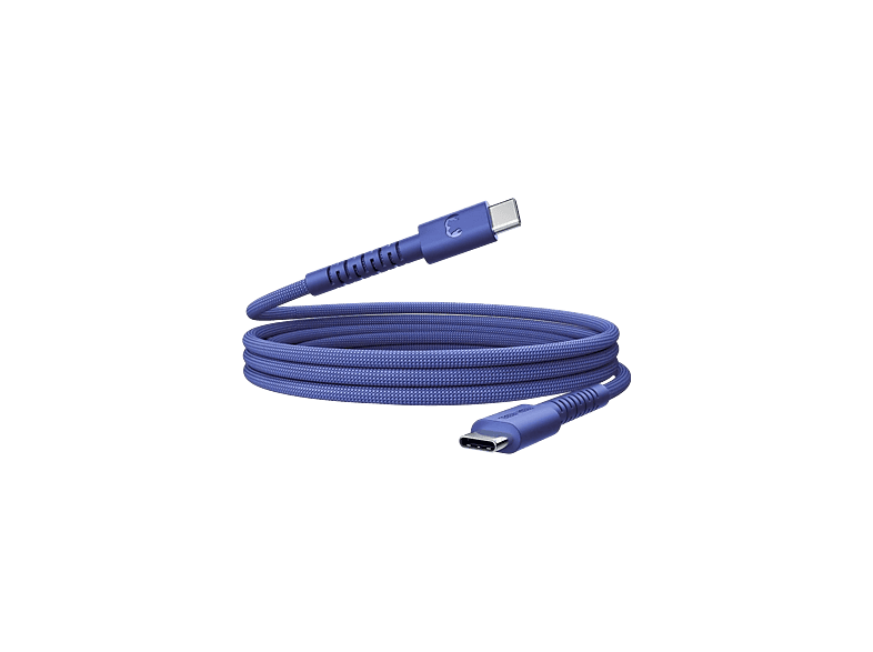 Fresh 'n Rebel Flexwave Silicone Braided 100w Usb-c Kabel 2 M True Blue afbeelding