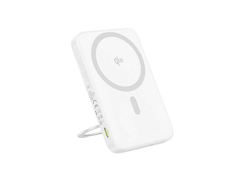 BASEUS PicoGo Qi2 Magsafe 5.000mAh 20W Taşınabilir Şarj Cihazı Beyaz