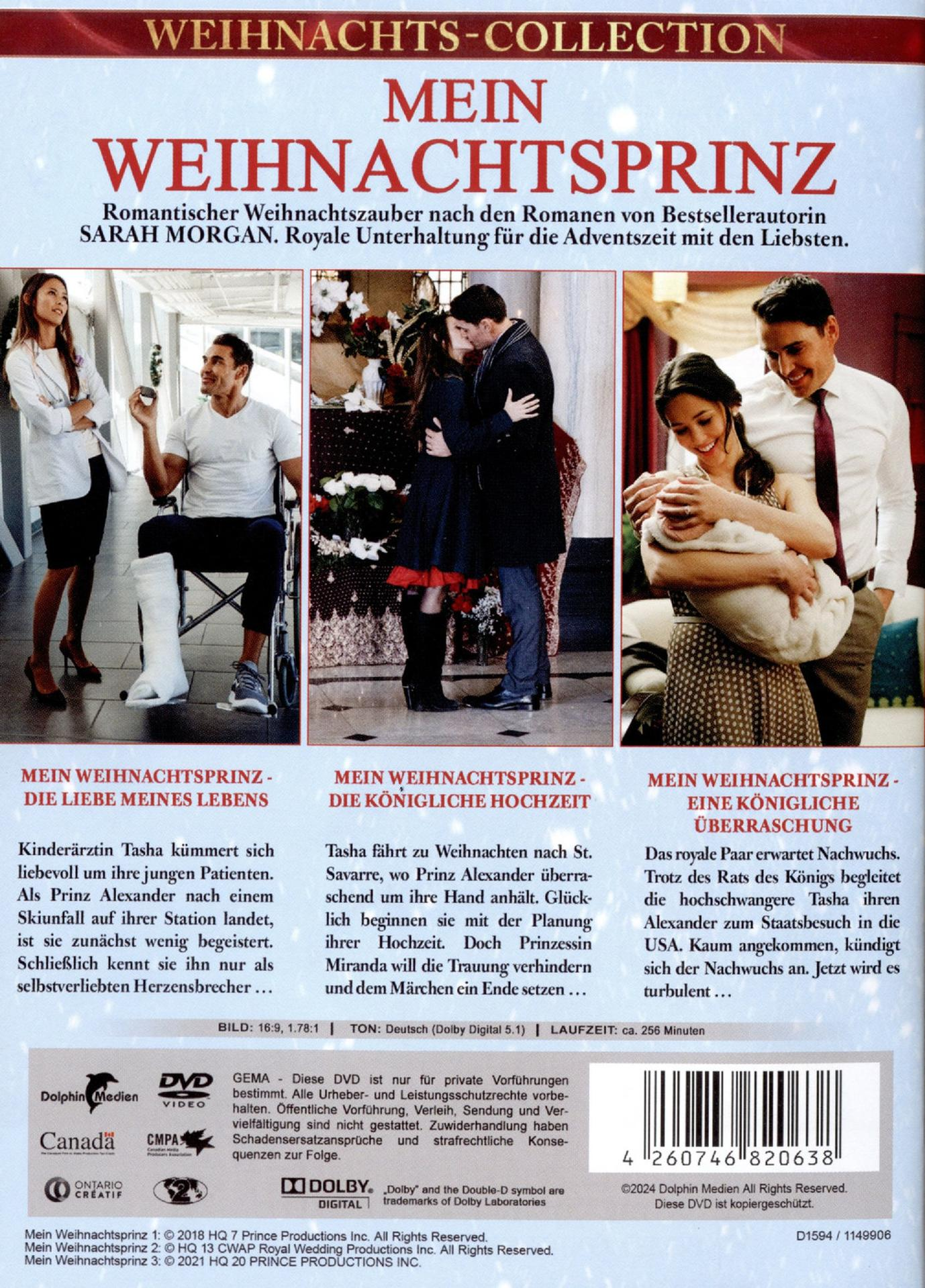 Filmtitelcover. Szenen zeigen eine Frau mit Baby, ein küssendes Paar und einen Mann im Rollstuhl.