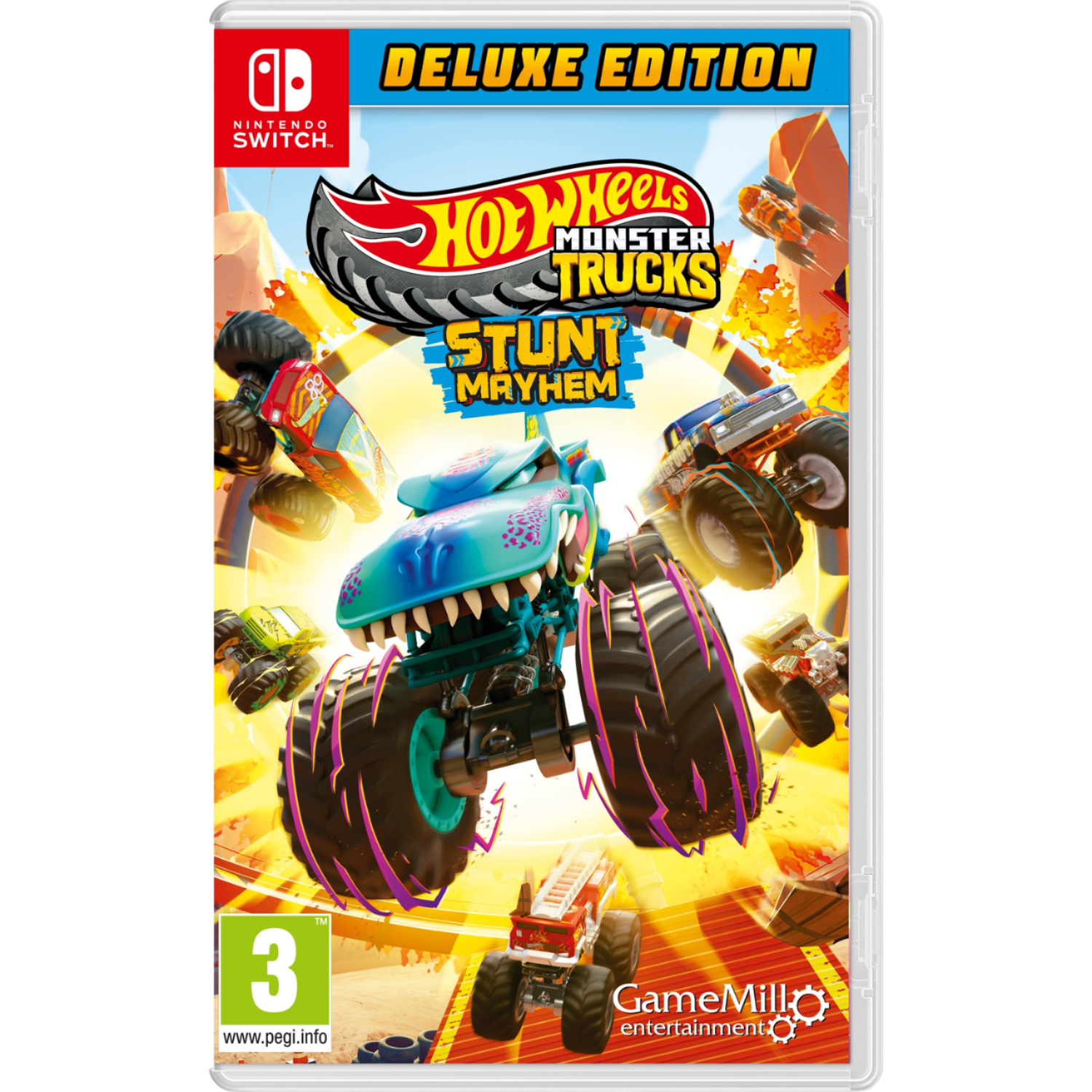 Mindscape Sw Nsw Nl/fr Hot Wheels Monster Trucks Stunt Mayhem D