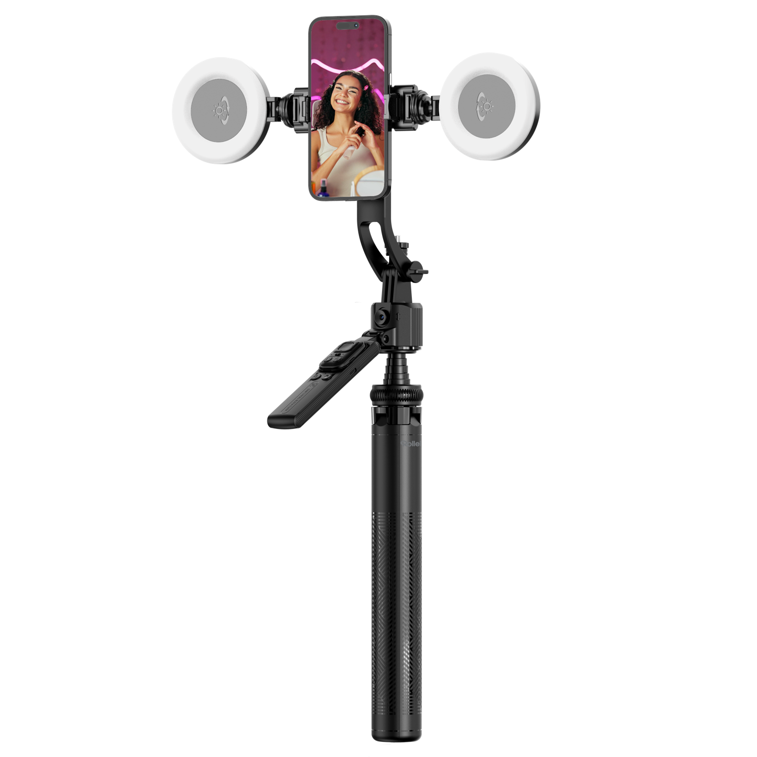 Rollei Easy Creator Quadpod-led Quadpod Statiefset Met Ai-tracking & Led