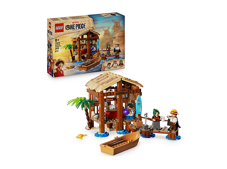 COSTRUZIONI LEGO Capanna Villaggio Foosha