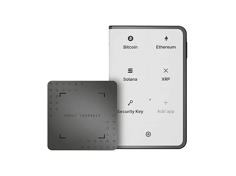 Portafogli hardware per criptovalute Ledger Stax With Recovery KEY