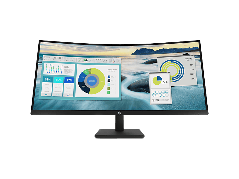 HP P34hc G4 Moniteur incurvé WQHD 34 pouces