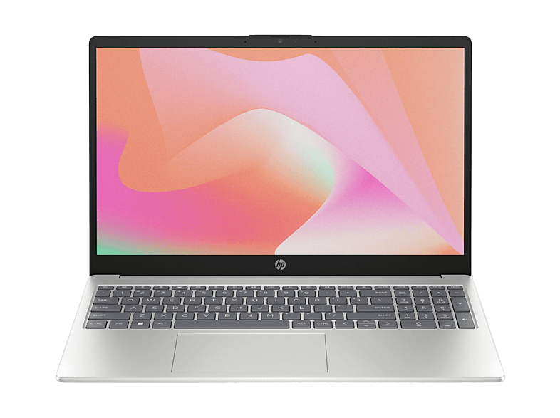 Portátil - HP 15-fd1021ns, 15.6" Full HD, Intel® Core™ Ultra 7 155H, 32 GB RAM, 1 TB SSD, Arc™ Graphics, Sin sistema operativo, Plata natural
