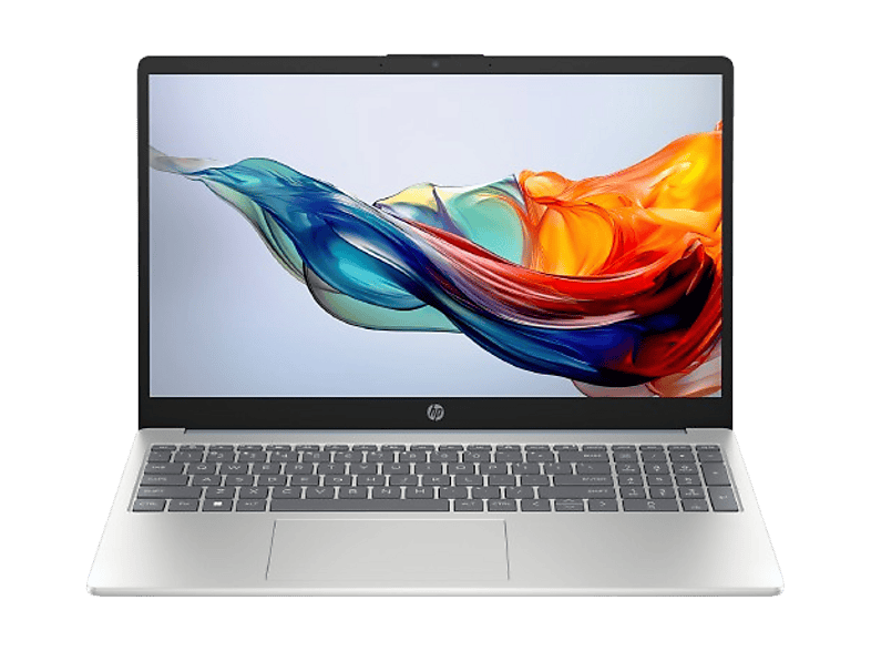 Portátil - HP 15-fc0193ns, 15.6" Full-HD, AMD Ryzen™ 3 7320U, 8 GB RAM, 512 SSD, Radeon™ Graphics, Sin sistema operativo, Plata natural