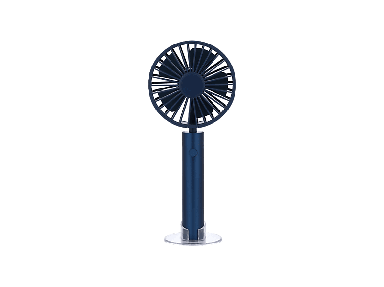 Mini ventilador - NK HO340087, 5.5W, 3 Velocidades, 8h Autonomía, Azul