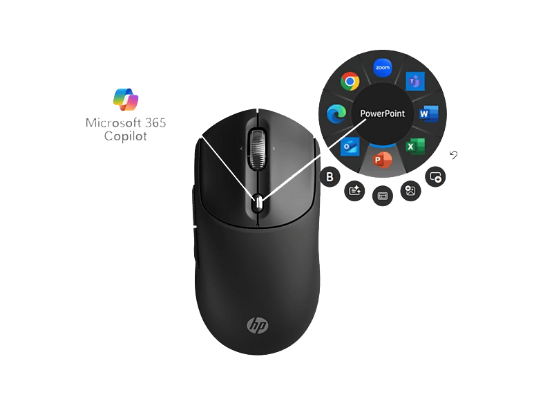 HP 700 Oplaadbare Draadloze...