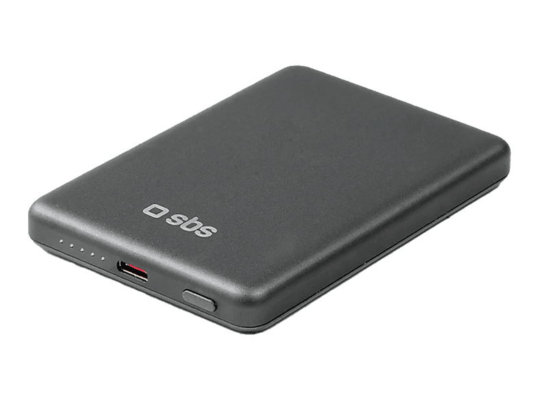 Powerbank SBS 5000mAh 20W z MagSafe Szary