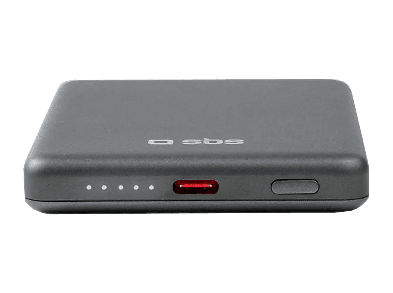 Powerbank SBS MagSafe 5000 mAh 20W Szary – zdjęcie 2