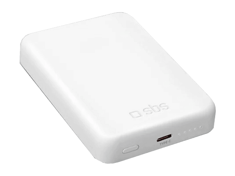 Powerbank SBS TEBB5000HDMAG MagSafe 5000 mAh 20W Biały
