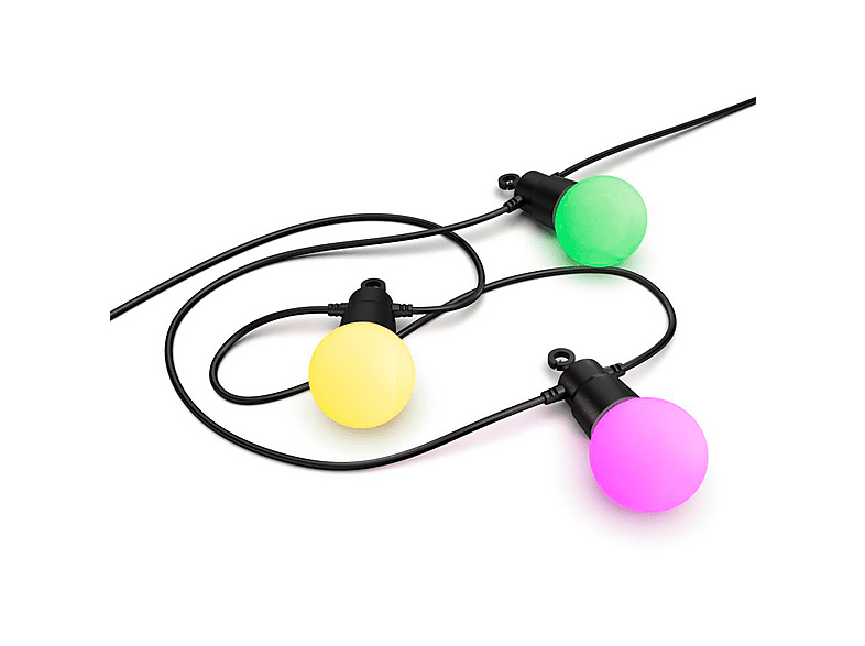 HAMA 176636 LED-LICHTERKETTE, RGB FARBWECHSEL LED-Lichterkette 16 Mio Farben