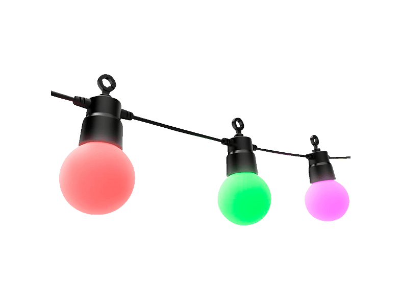 HAMA 176636 LED-LICHTERKETTE, RGB FARBWECHSEL LED-Lichterkette 16 Mio Farben