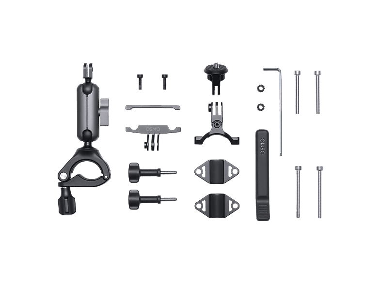 DJI 121898 Osmo, Fahrrad-Heckmontage-Kit, Schwarz