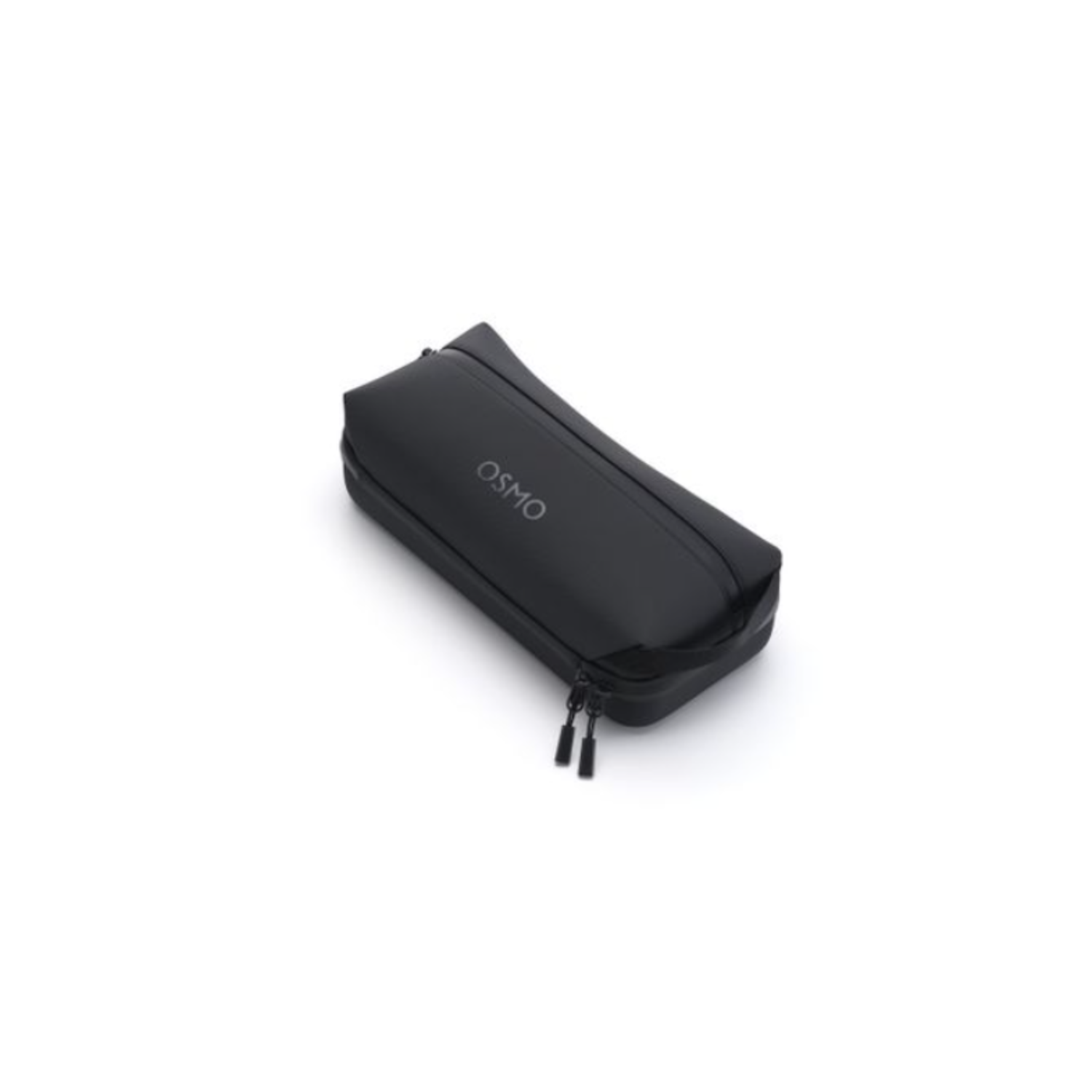 Black Osmo case on a white background. The case is rectangular with a zipper and the Osmo logo. 