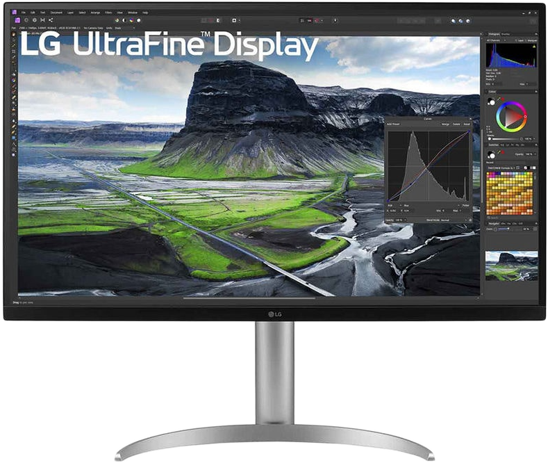 LG UltraFine 32UQ850V-W 31,5'' Sík 4K 60 Hz 16:9 IPS Monitor