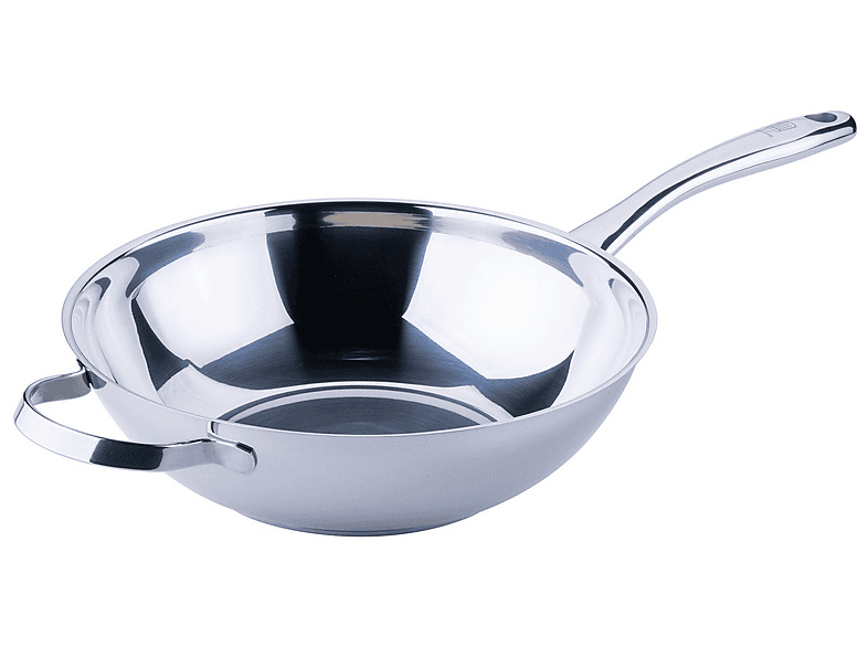 Chefkoch Trifft Fackelmann 23871 Rosenheim Wokpfanne (Aluminium, passend für alle Herdarten, 28 cm, PFAS-frei) — Foto 4 von 4