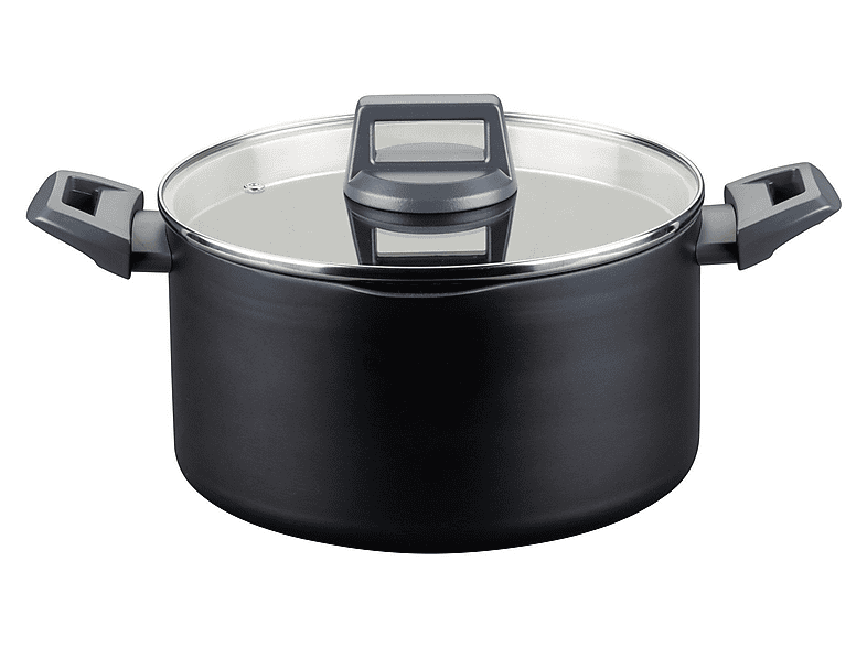 FACKELMANN 66087 Topf mit Deckel (Hitzebeständig bis 150°C, alle ...