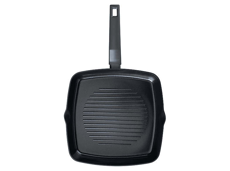 Fackelmann 66083 Grillpfanne (Aluminium, passend für alle Herdarten, 28 cm, PFAS-frei) — Foto 2 von 4