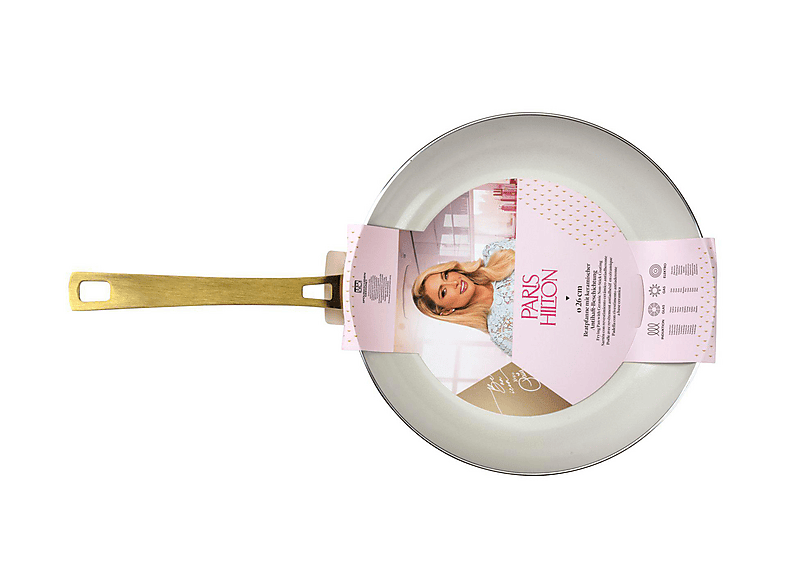 Paris Hilton 58501 Bratpfanne (Aluminium, passend für alle Herdarten, 26 cm, PFAS-frei) — Foto 2 von 2
