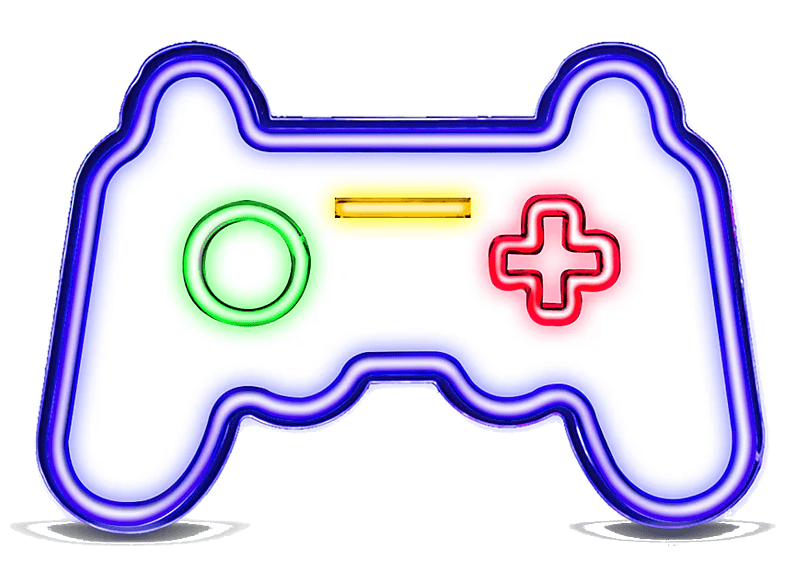 Wiszący neon LED SBS Joystic Wielokolorowy