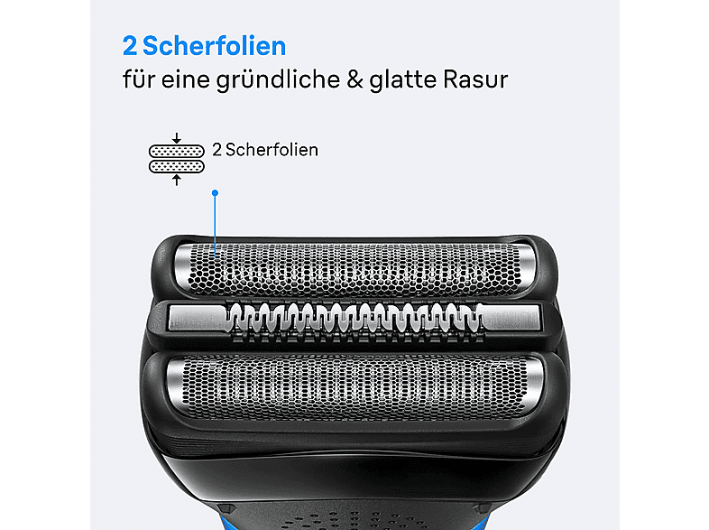 Thumbnail - BRAUN 300 (2025) Rasierer Series 3 Schwarz (MicroComb-Technologie)