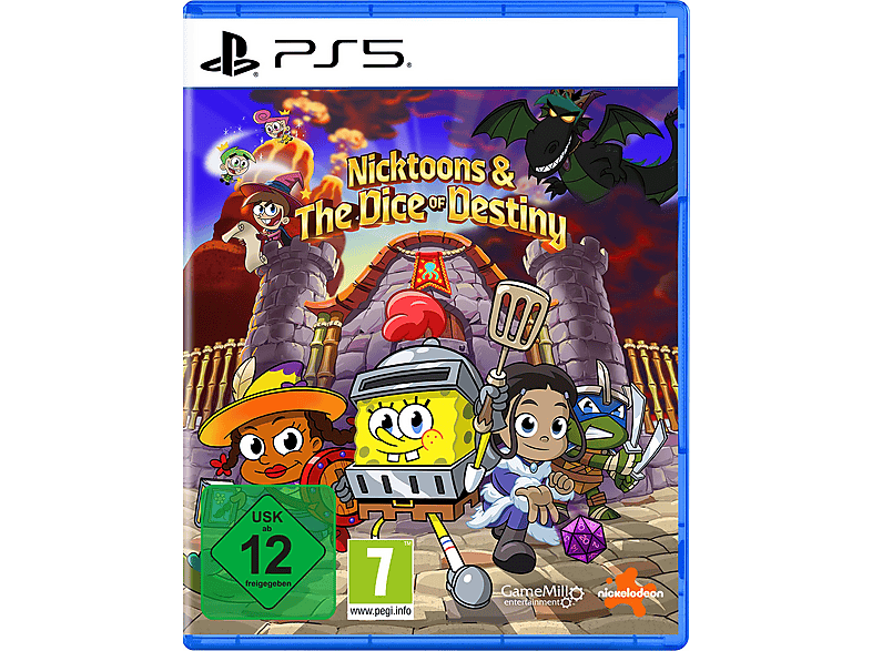 Nicktoons & The Dice of Destiny - PlayStation 5 [Blu-ray]